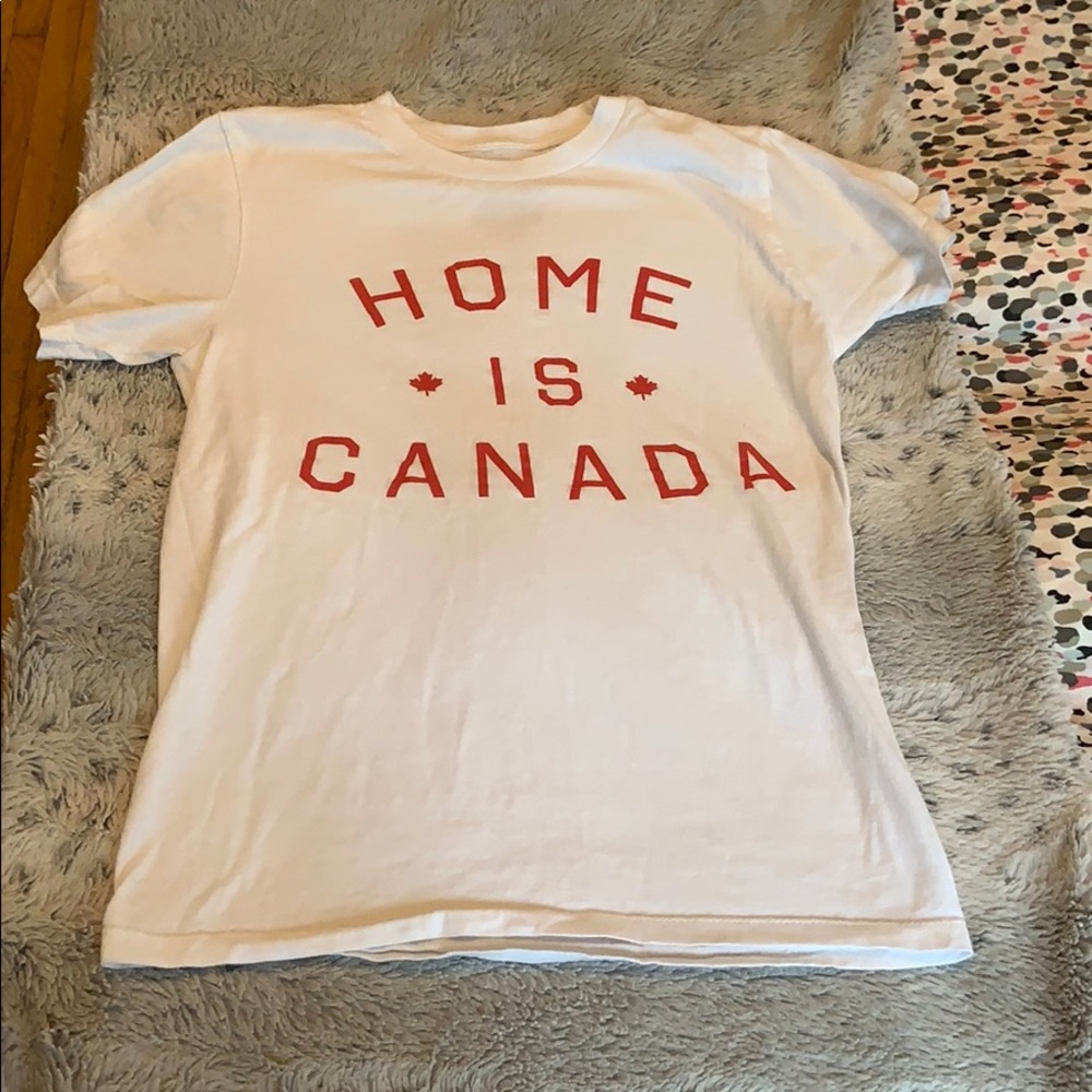 Home is Canada t shirt